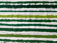 Stoff unregelmäßige Streifen - Grüntöne - breite Streifen - 100% Baumwolle | 10,00 EUR/m 3