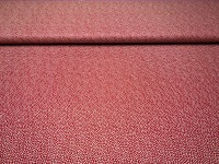 Baumwollwebware - unregelmäßige Punkte - burgundy/weiß - 100% Baumwolle - Dotty - Swafing 4