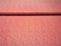 Baumwollwebware - unregelmäßige Punkte - rot/weiß | 11,00 EUR/m 4