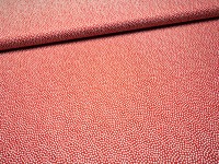 Baumwollwebware - unregelmäßige Punkte - rot/weiß - 100% Baumwolle - Dotty - Swafing 5