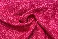Baumwollwebware - unregelmäßige Punkte - pink/rosa | 11,00 EUR/m 4