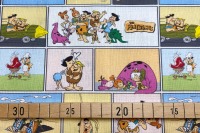 Familie Feuerstein Comic Stoff - 13,00 EUR/m - Fred - Wilma - Barney - Betty - BamBam - Pebbles -