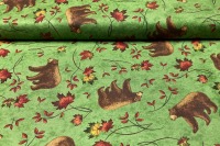 Stoff Turning Leaves - 100% Baumwolle - grün - Patchwork - Moda Fabrics - Holly Taylor 3