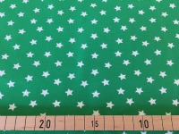 Jersey Sterne, grün/weiß 2