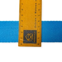 Gurtband dunkeltürkis - 40 mm - 80% Baumwolle 2