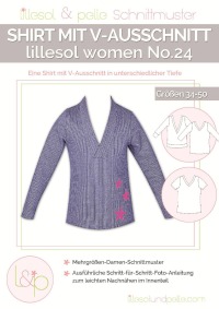 Papierschnittmuster Shirt - lillesol und pelle - women No.24