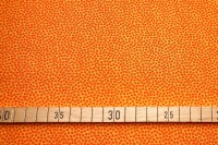 Baumwollwebware - unregelmäßige Punkte - gelb/orange - 100% Baumwolle - Dotty - Swafing
