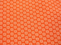 Stoff Blumen orange | 9,00 EUR/m 2