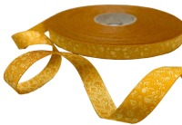 Webband Forest Mini-Sweets - goldgelb - Lila Lotta Design - beidseitig verwendbar 4