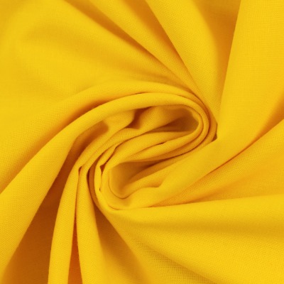 Baumwollwebware Heide in gelb | 8,00 EUR/m - Unistoff von Swafing, 100 % Baumwolle, 150 cm breit