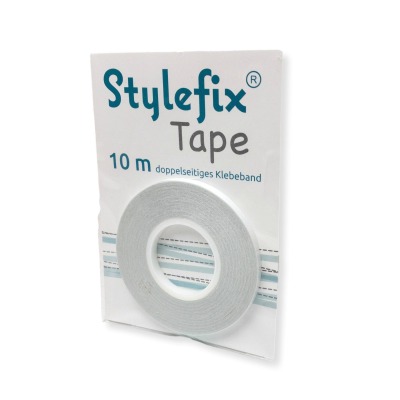 Stylefix Rolle 10 m - Schmales Textilklebeband zum Vorfixieren von Bändern und Aufnähern
