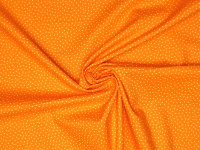 Baumwollstoff Pünktchen - orange - Westfalenstoffe - 100 Baumwolle - Junge Linie