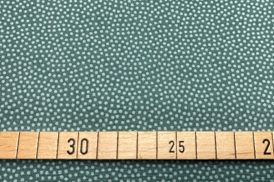 Baumwollwebware - unregelmäßige Punkte - smaragd - 100 Baumwolle - Dotty - Swafing