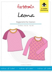 Leona - Papierschnittmuster - Raglanshirt für Damen