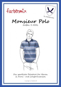 Monsieur Polo - Papierschnittmuster - Poloshirt für Herren