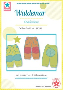 Papierschnittmuster Waldemar - Outdoorhose Kids - Mia Luna