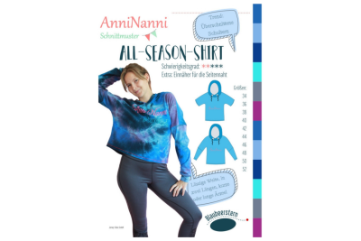 All-Season-Shirt - AnniNanni - Papierschnittmuster - Blaubeerstern
