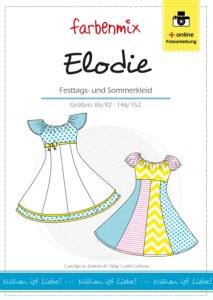 Elodie - Papierschnittmuster - Festtags- und Sommerkleid