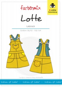 Lotte - Papierschnittmuster - Latzrock