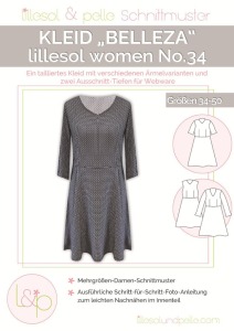 Papierschnittmuster Kleid Belleza - lillesol und pelle - women No34