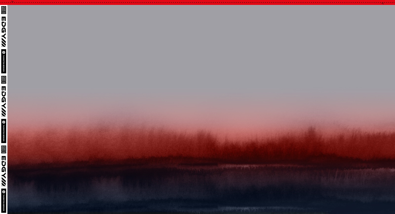 346356840038 French Terry Sommersweat unangerauht Kombistoff Paneel Sunset by Thorsten Berger