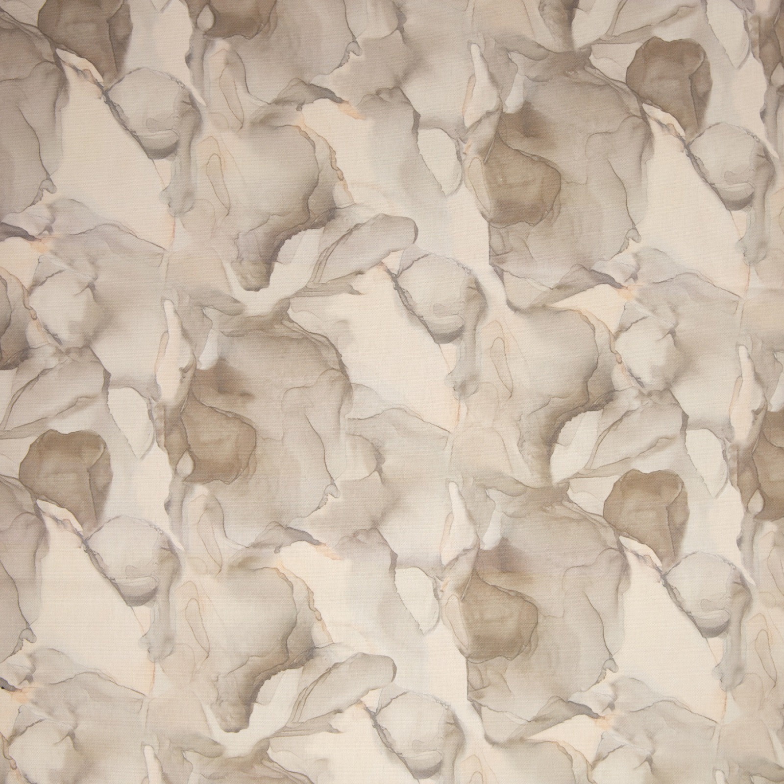 Stoff Taschenstoff Canvas Leinenoptik Blätter pastell beige zartes marmoriert watercolor