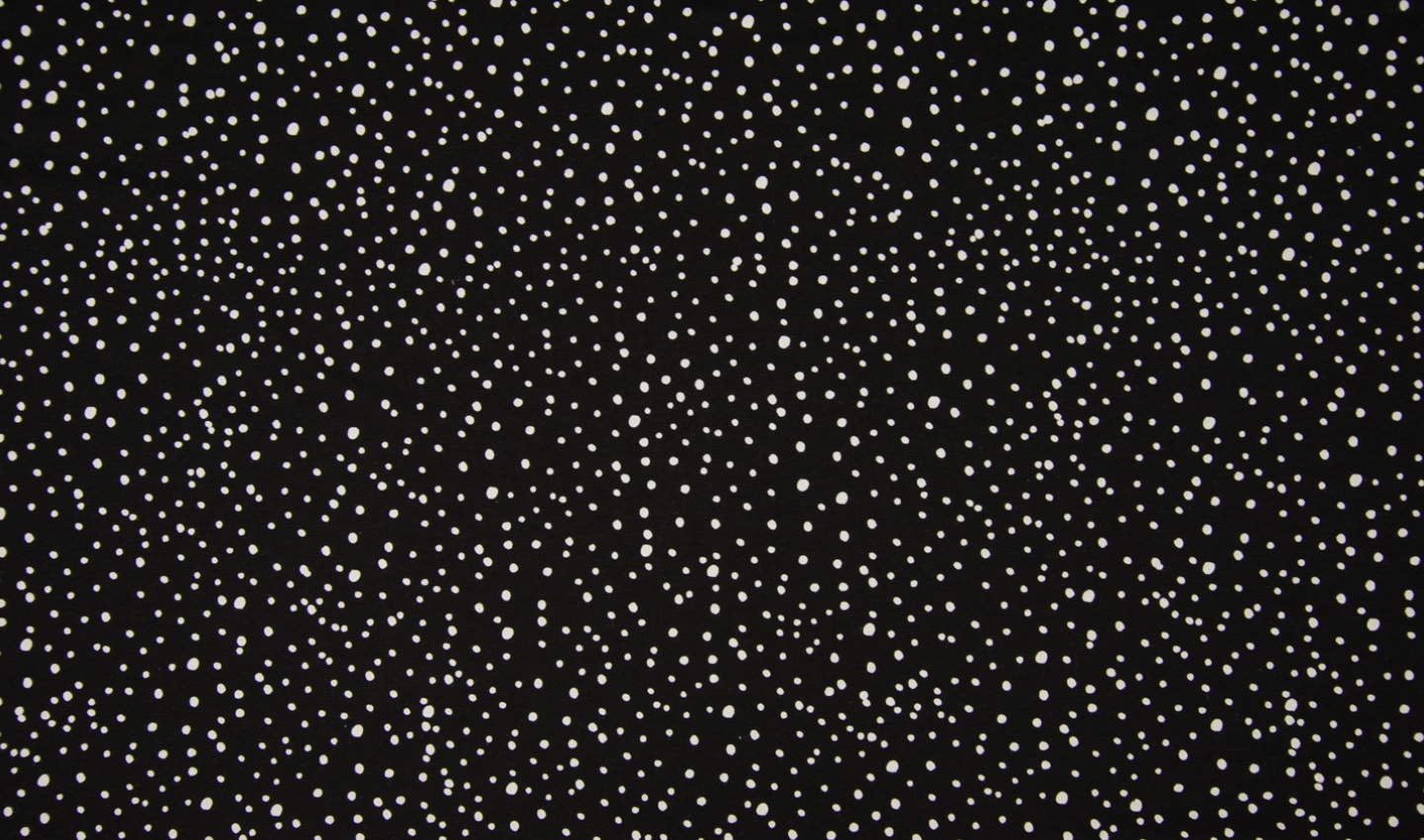 99714001100 Baumwolle Stoff Punkte Dots schwarz weiss