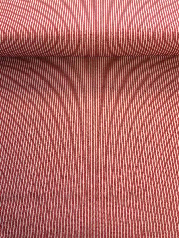 80071 EDLER Jeans - 2-farbig rot weiss Stripes