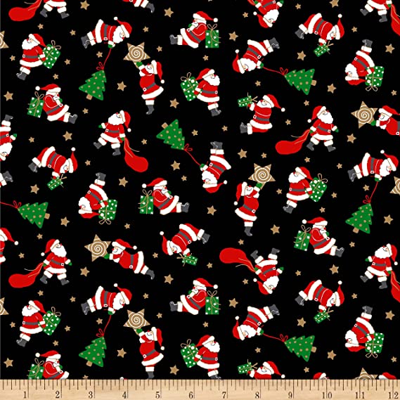 50449 Baumwolle Webware Vintage Holidays Weihnachten Christmas Michael Miller