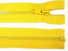 20281 Reißverschluss gelb 80cm teilbar für Jacken