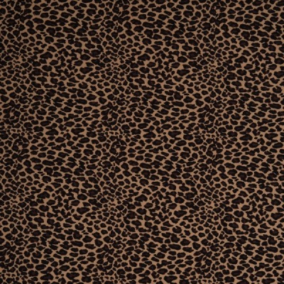 345721820033 Baumwolljersey Jersey Stretch Punkte Leopardenmuster braun hellbraun schwarz