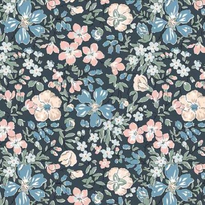 50507 Baumwolle Webware Tana Lawn Liberty Fabrics The Collector s Home Botanist s Bloom Blumen