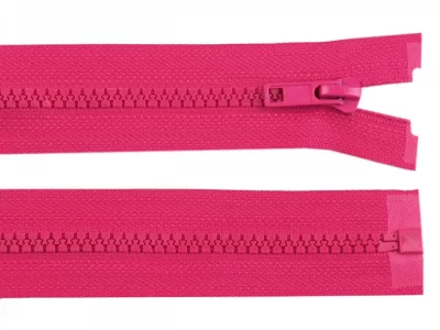 20575 Reißverschluss pink 65cm teilbar für Jacken