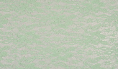80052 Spitze Lace elastisch Rosen Flower mint