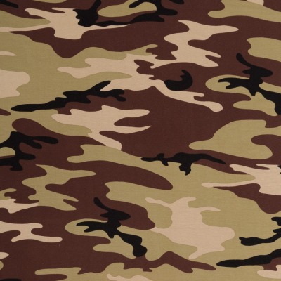 60824 Jersey Camouflage cool oliv khaki braun