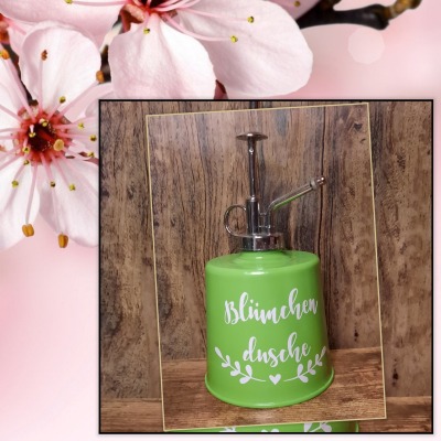 Wasserspender - mit Spruch Blumendusche