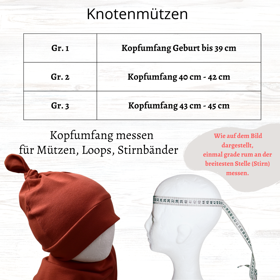 Knotenmütze Erstlingsmütze Babymütze Hellrosa 3