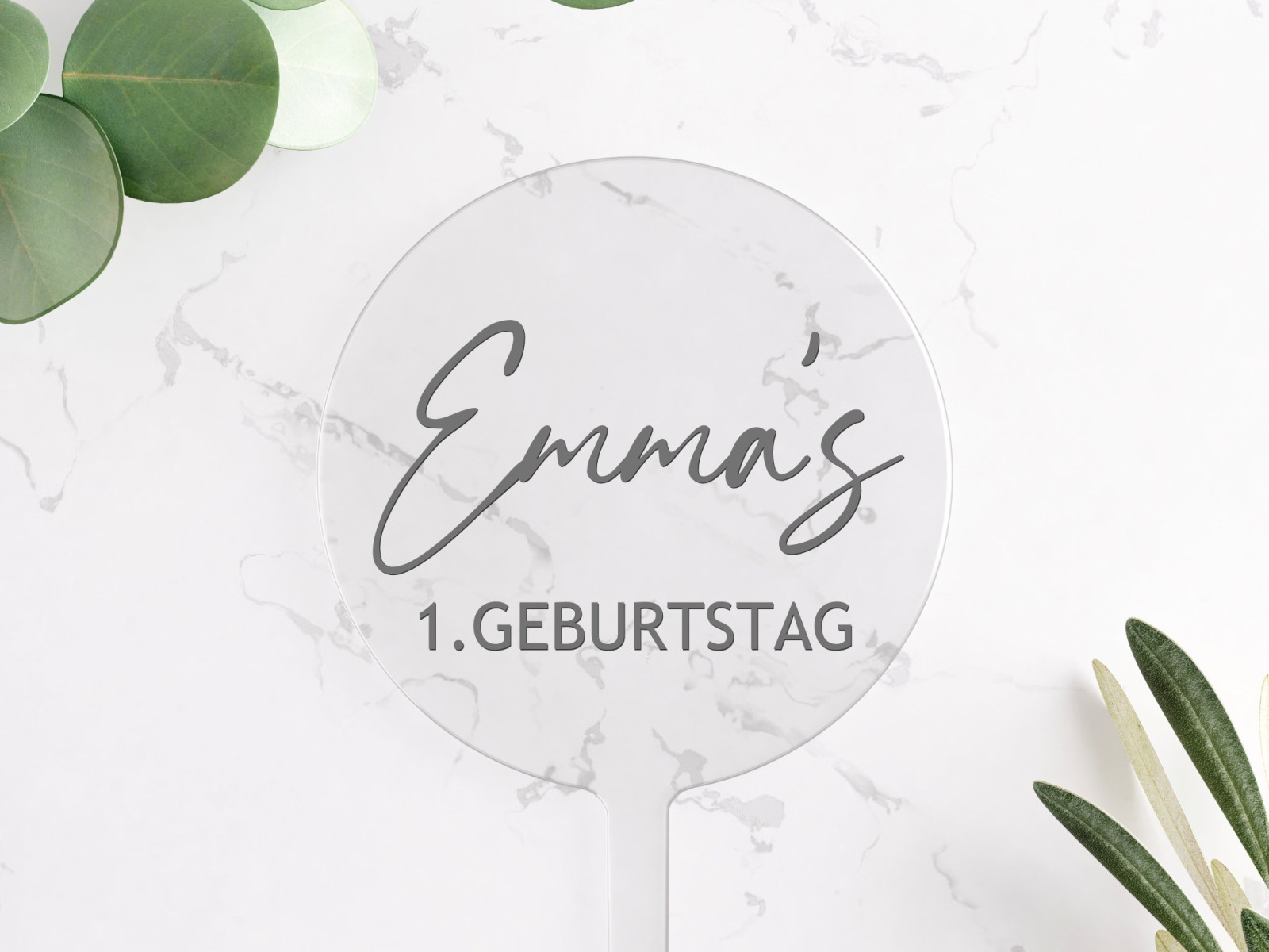 CAKETOPPER PERSONALISIERT | Geburtstag 3