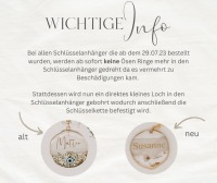 PERSONALISIERTER SCHLÜSSELANHÄNGER AUS RESIN 6