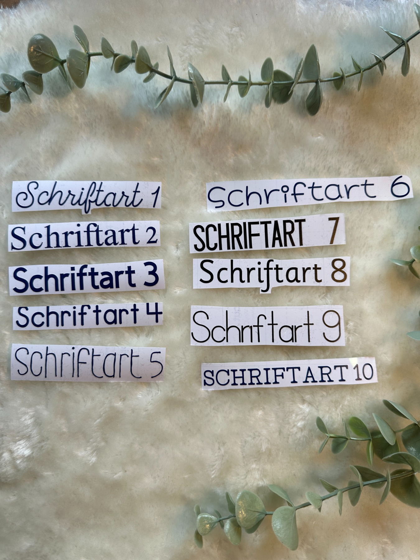 Tischschild 3