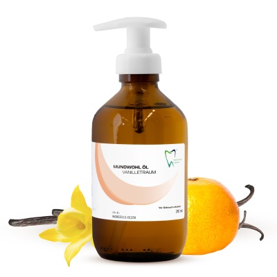 Mundwohl Öl Vanille Traum 250ml - Natural Aroma Prophylaxe