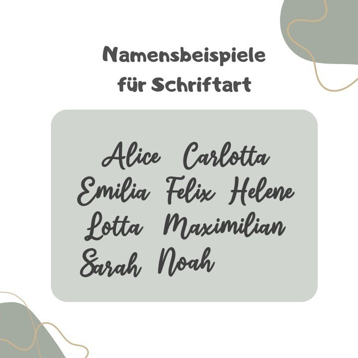 Personalisiertes Türschild aus Holz Großbuchstabe 7