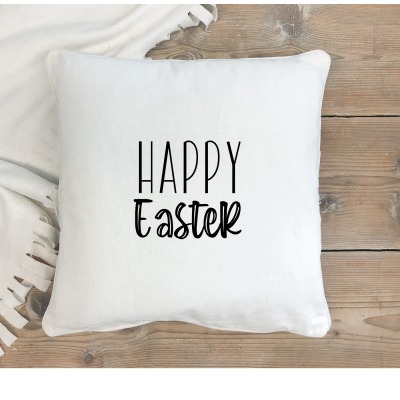 Kissenhülle Happy Easter, schöne Kissenhülle in vielen Motivfarben - Schöne Osterdekoration