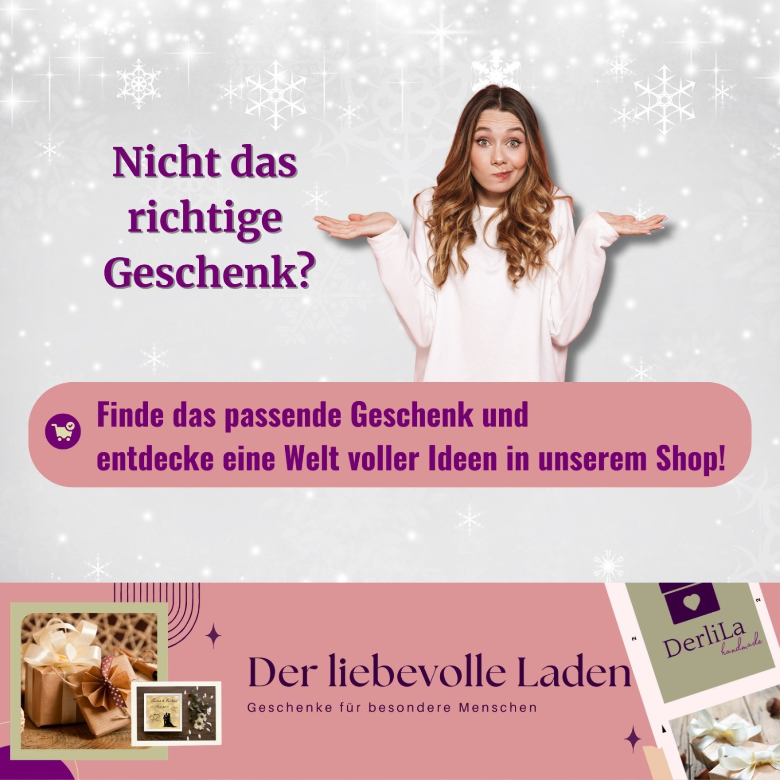 Geschenkverpackung für Schokoladenriegel mit Spruch im 4er Set oder 8er Set mit weihnachtlichem