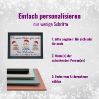 personalisiertes Geldgeschenk Weihnachten, weihnachtliche Geldgeschenkverpackung, Geld nett