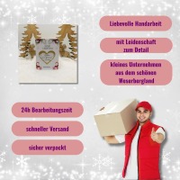 Rubbelkarte Rubellos mit weihnachtlichen Motiv inkl. Kuvert, Gutschein für ein Wochenendurlaub zu