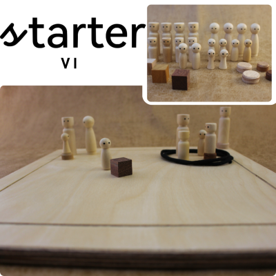 Family Board Starter-Set V1 - Including figures, objects, strings &amp; bag