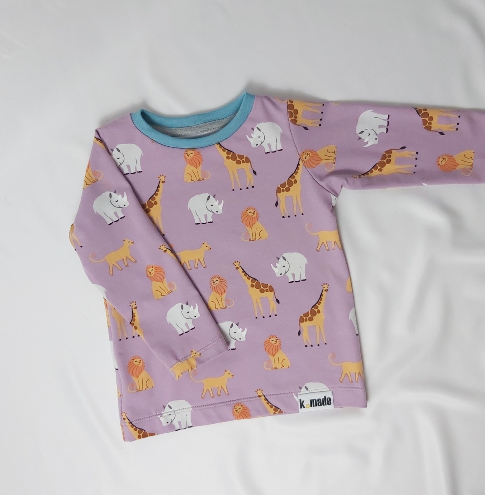 Longsleeve Safari lila 3