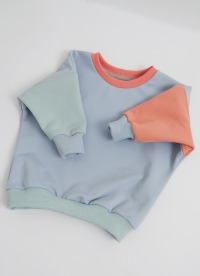 Oversized Sweater - Colorblocking - Bio Baumwolle 4