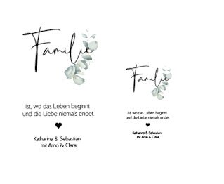 Wasserschiebefolie für Kerzen Familienkerze, Tattoofolie, Kerzen Tattoofolie, für personalisierte